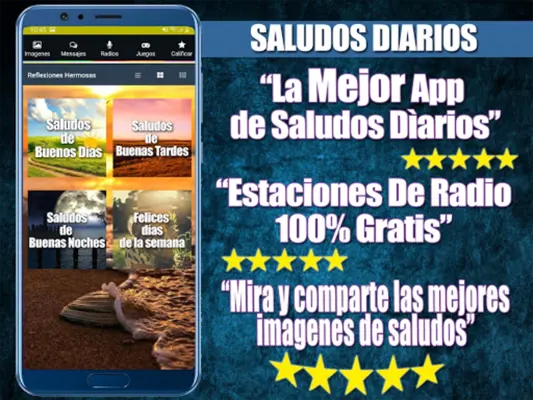 Saludos Diarios Gratis android App screenshot 6